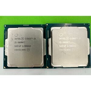 Intel Core i5-9600T 6-Core 2.3GHz SRF4F 9MB CPU Processor Socket 1151 - Lot of 2
